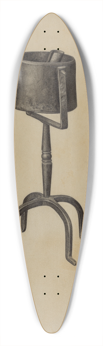 Helen Hobart - Pennsylvania Fat Lamp 39.3 inch art pintail longboard deck