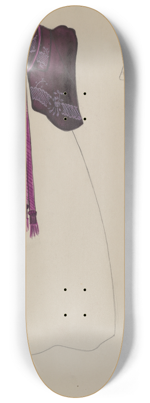 Charles Criswell - Cape 8.25 inch art skate deck
