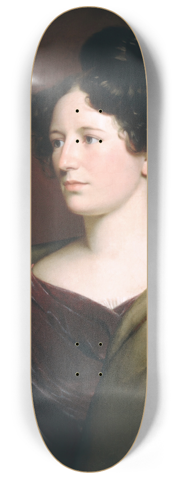 Charles Cromwell Ingham - Mrs. David Cadwallader Colden 8.25 inch art skate deck
