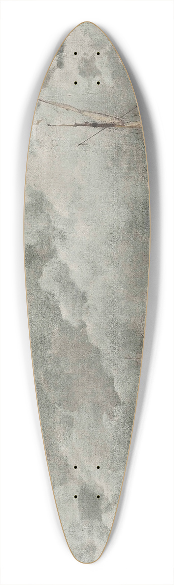 Hendrick Jacobsz. Dubbels - Hoys In A Calm 39.3 inch art pintail longboard deck