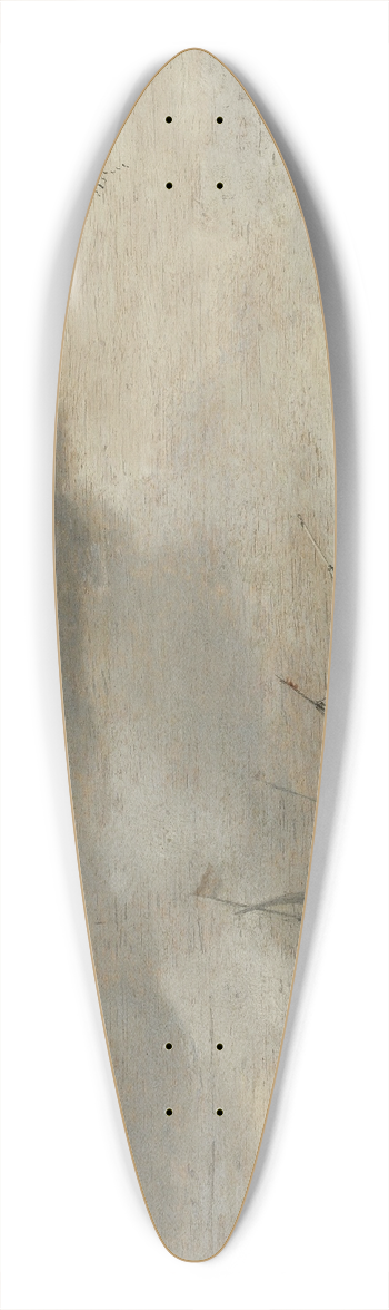 Hendrick van Anthonissen - Ships on the sea 39.3 inch art pintail longboard deck