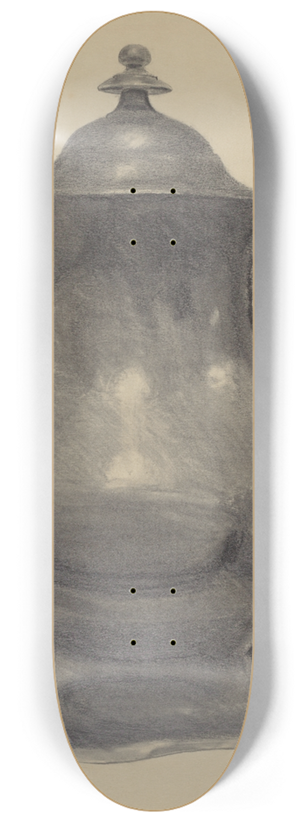 Charles Cullen - Pewter Pitcher 8.25 inch art skate deck