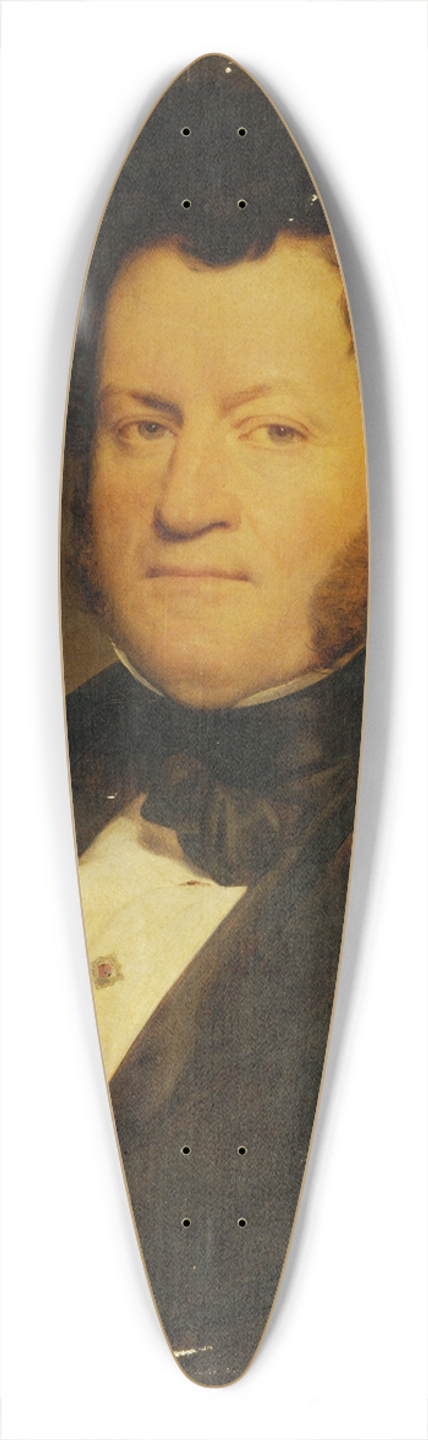 Hendrik Scheffer - Portrait dhomme. 39.3 inch art pintail longboard deck