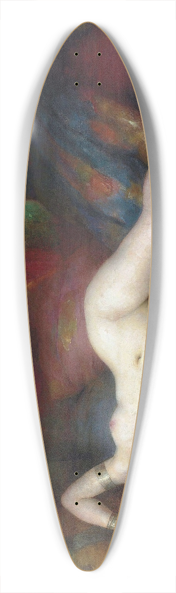 Henri Adrien Tanoux - Odalisque 39.3 inch art pintail longboard deck