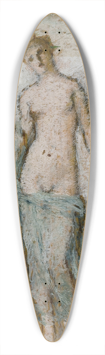 Henri Cros - Bacchante au thyrse 39.3 inch art pintail longboard deck