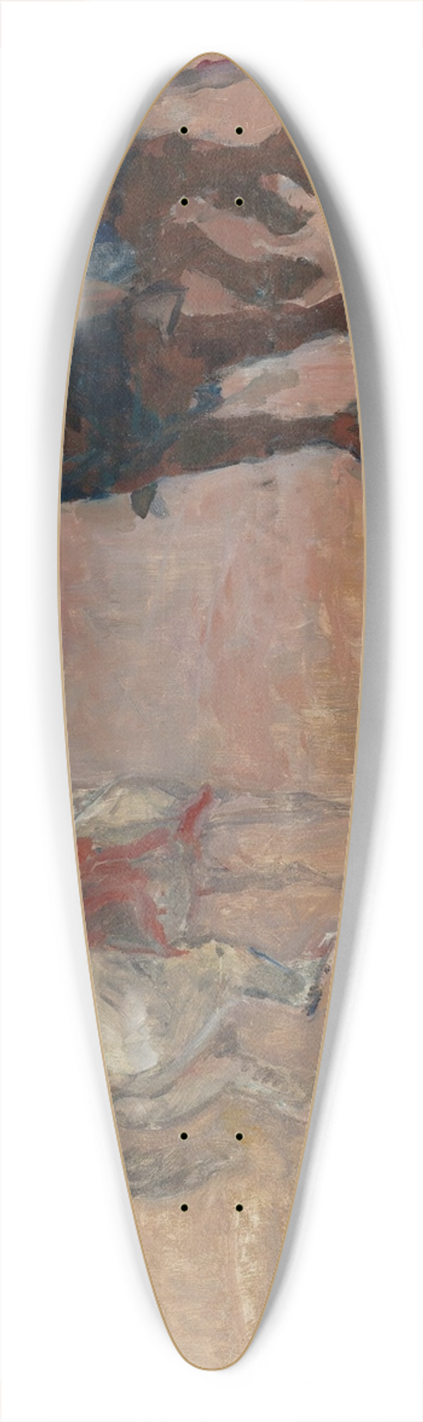 Henri de Toulouse-Lautrec - Deux Chevaliers En Armure 39.3 inch art pintail longboard deck