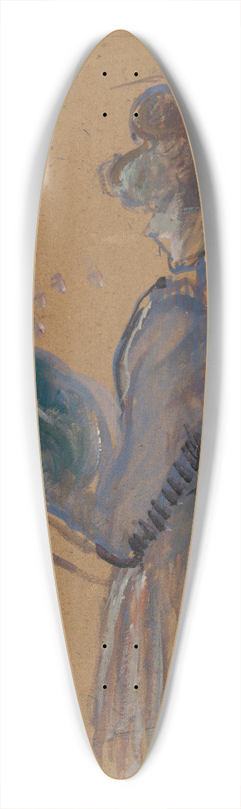 Henri de Toulouse-Lautrec - La Modiste, Mademoiselle Margouin 39.3 inch art pintail longboard deck
