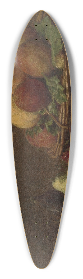 Henri Fantin-Latour - Still Life with Fruit 39.3 inch art pintail longboard deck