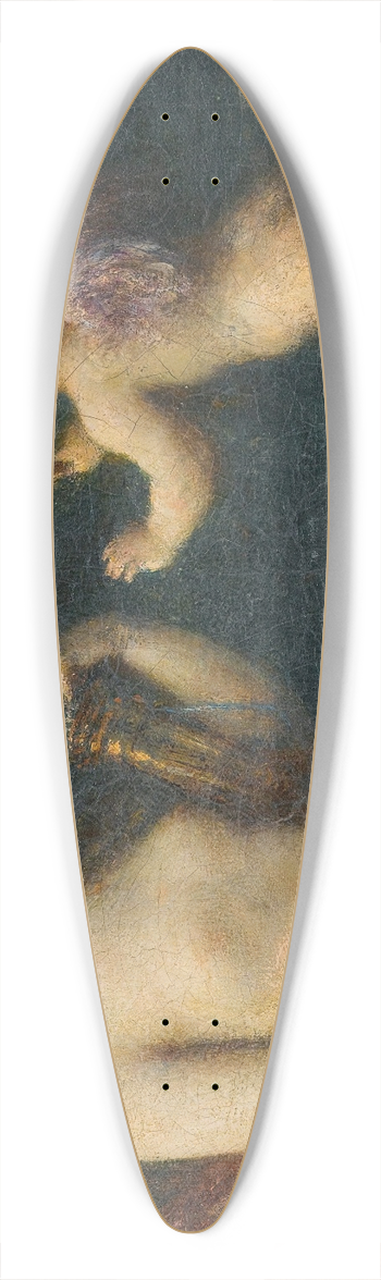 Henri Fantin-Latour - Venus And Cupid 39.3 inch art pintail longboard deck