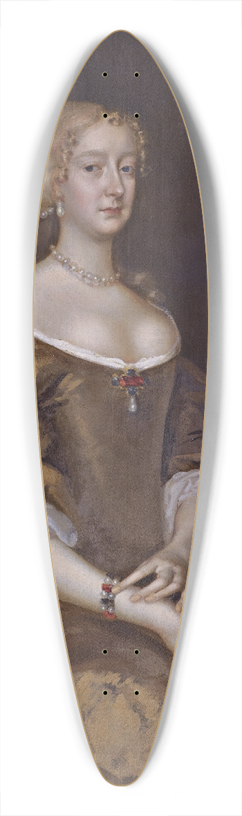 Henri Gascar - Diana, Countess of Ailsbury 39.3 inch art pintail longboard deck