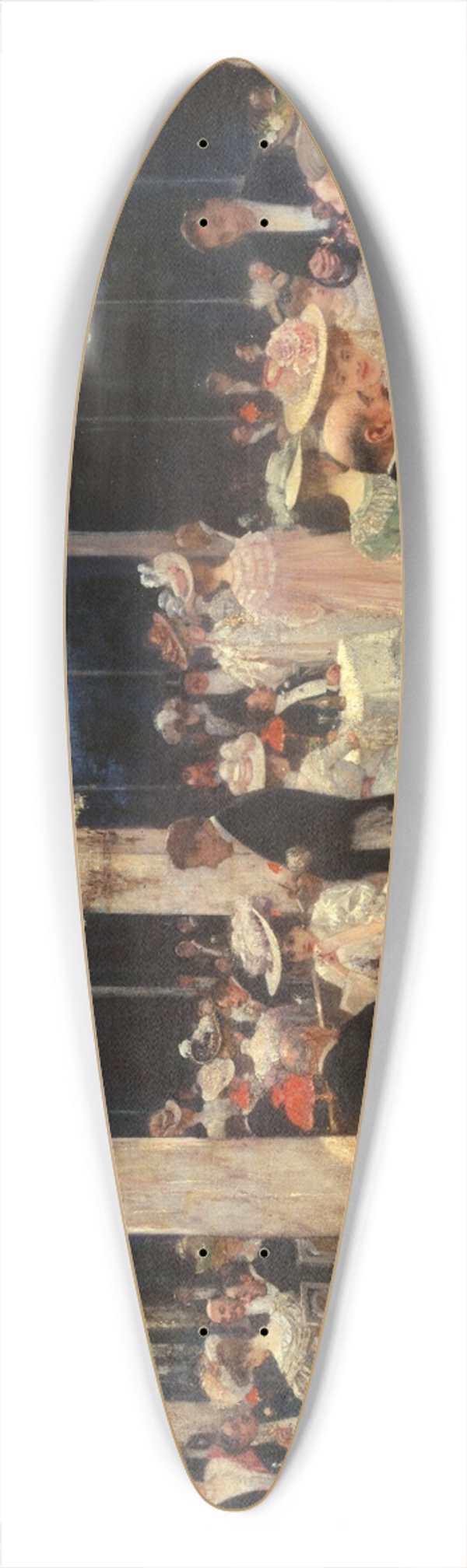 Henri Gervex - Armenonville, le soir du Grand-Prix. 39.3 inch art pintail longboard deck