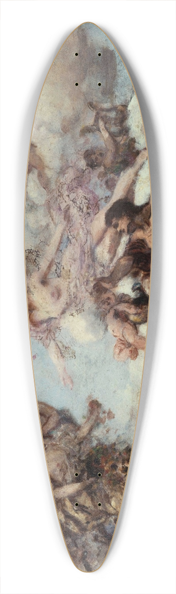 Henri Gervex - La France accueillant lAbondance, projet de plafond pour le palais de llyse 39.3 inch art pintail longboard deck