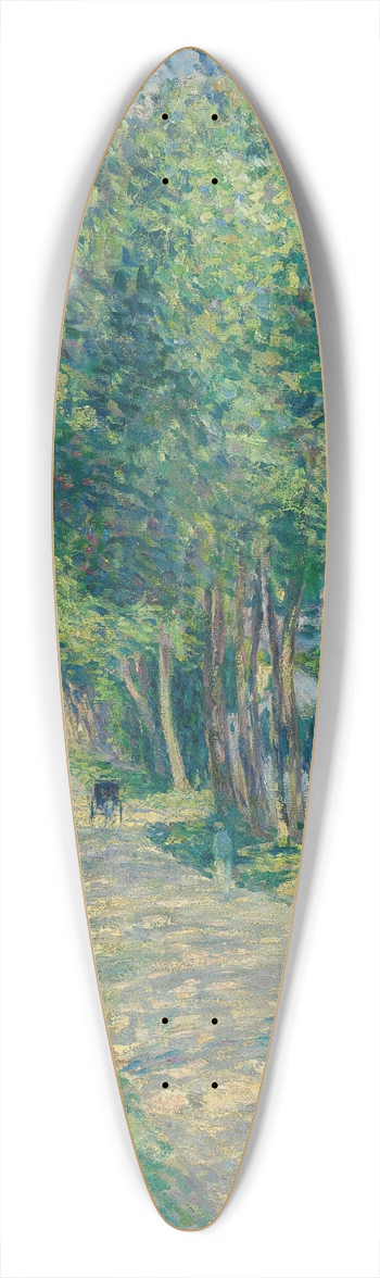 Henri Lebasque - Attelage Sur Une Route Ensoleille 39.3 inch art pintail longboard deck