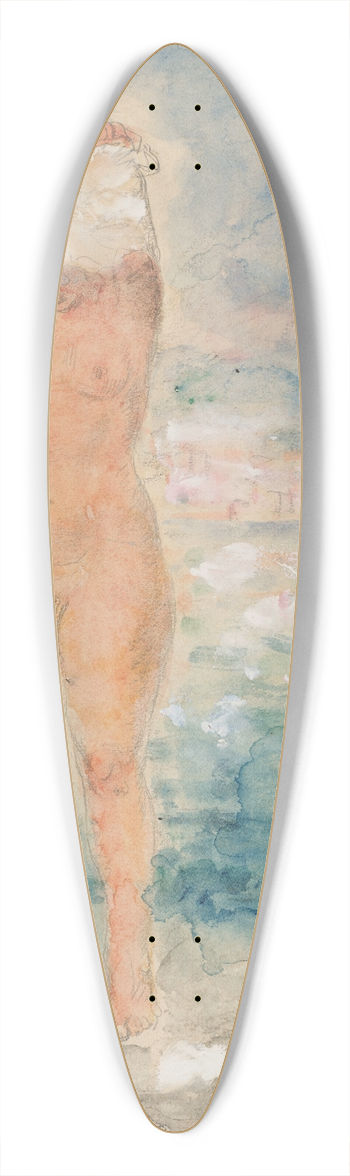 Henri Lebasque - Baigneuse 39.3 inch art pintail longboard deck