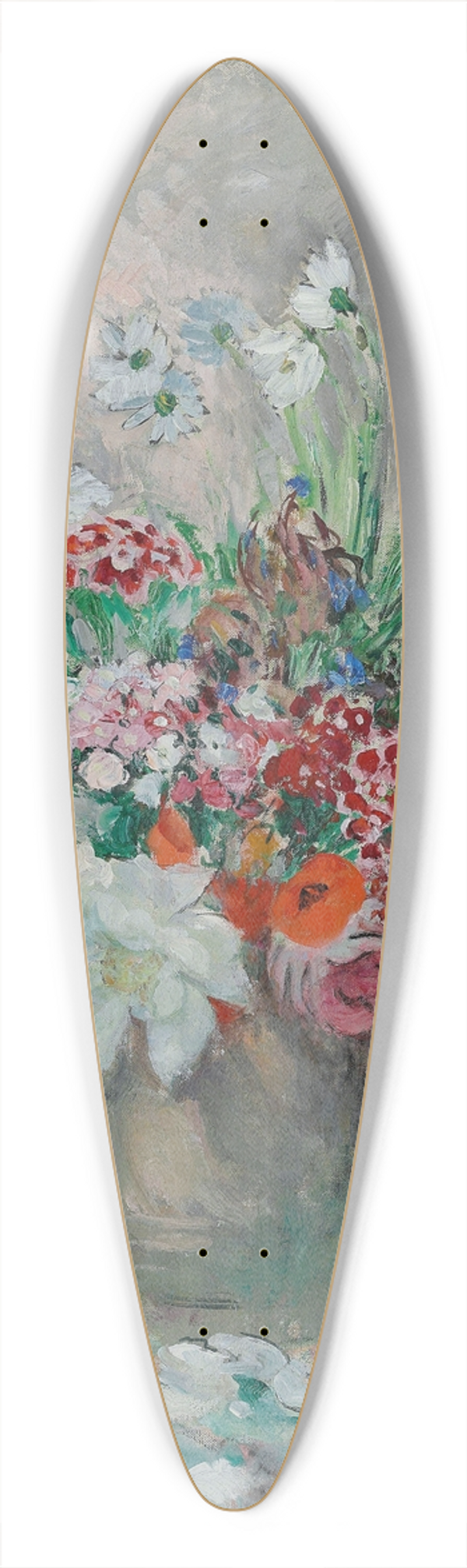 Henri Lebasque - Fleurs dans un vase 39.3 inch art pintail longboard deck