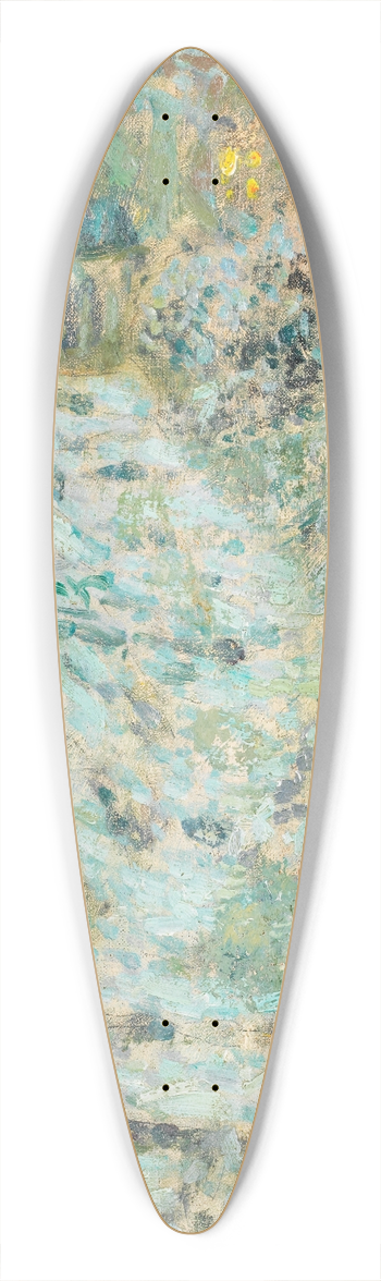 Henri Le Sidaner - Escalier dans le jardin  sans la neige  Gerberoy 39.3 inch art pintail longboard deck