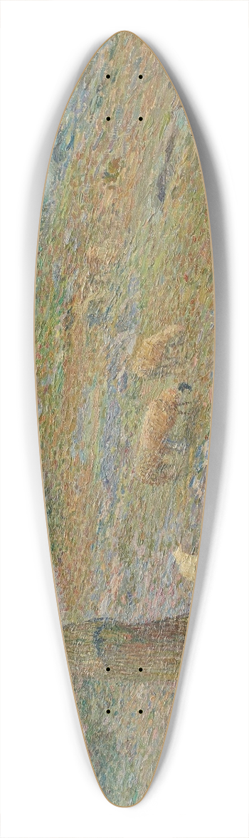 Henri Martin - Berger et ses moutons dans les causses 39.3 inch art pintail longboard deck