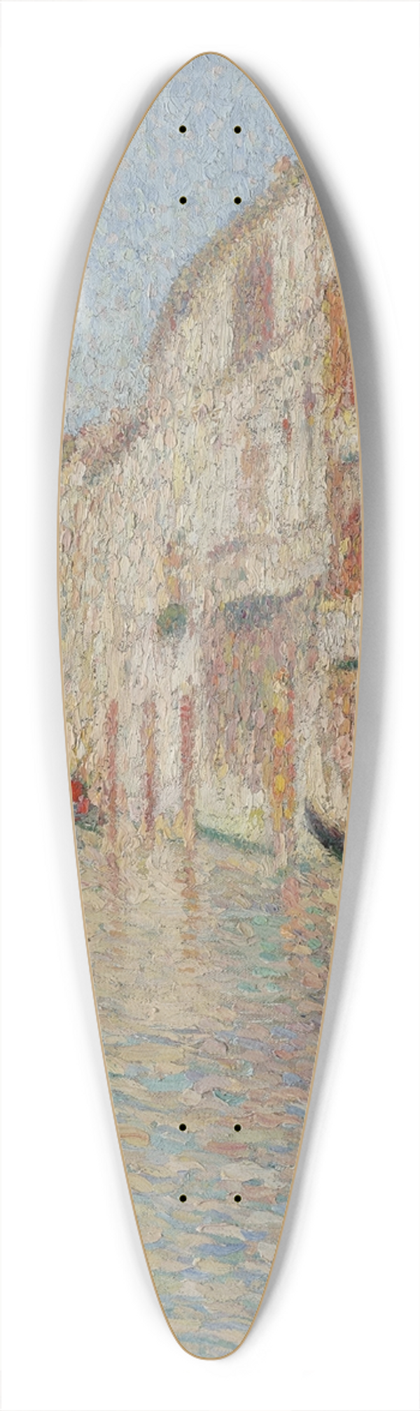 Henri Martin - Le Palais jaune, Venise 39.3 inch art pintail longboard deck