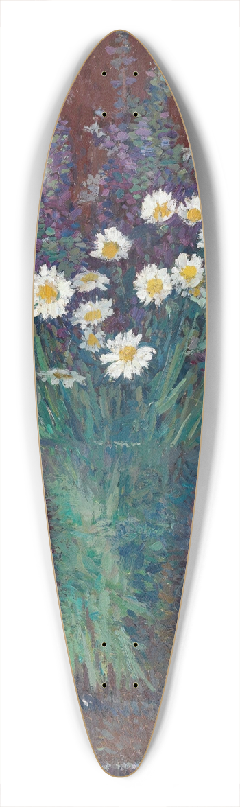 Henri Martin - Vase De Marguerites 39.3 inch art pintail longboard deck
