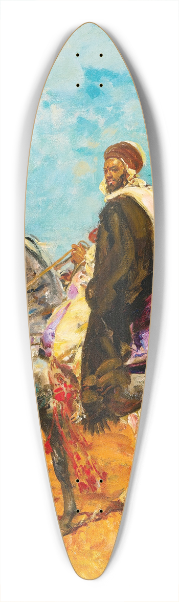 Henri milien Rousseau - Cavaliers Arabes Dans Le Desert 39.3 inch art pintail longboard deck