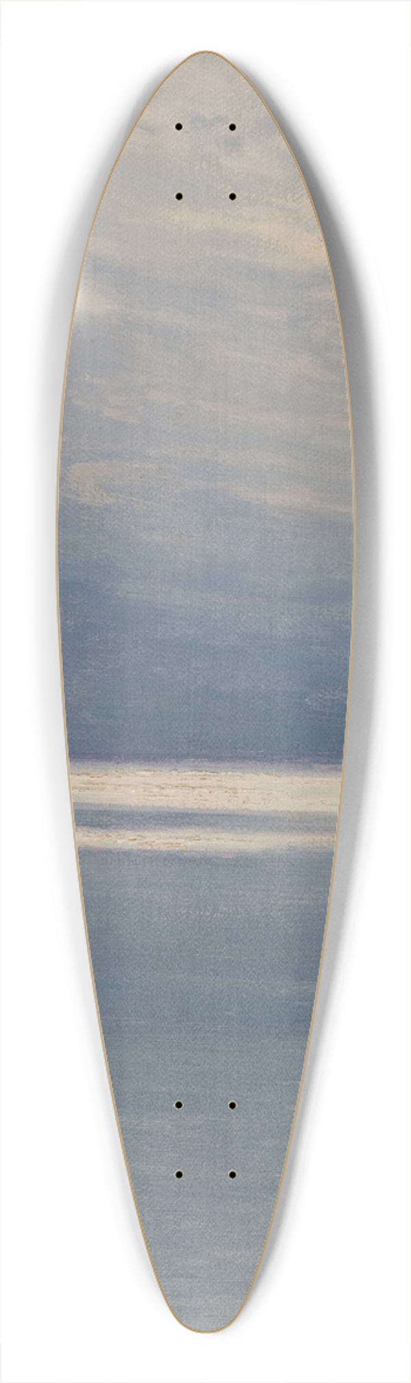 HenryBrokman - Golfe de Salerne (Italie) 39.3 inch art pintail longboard deck