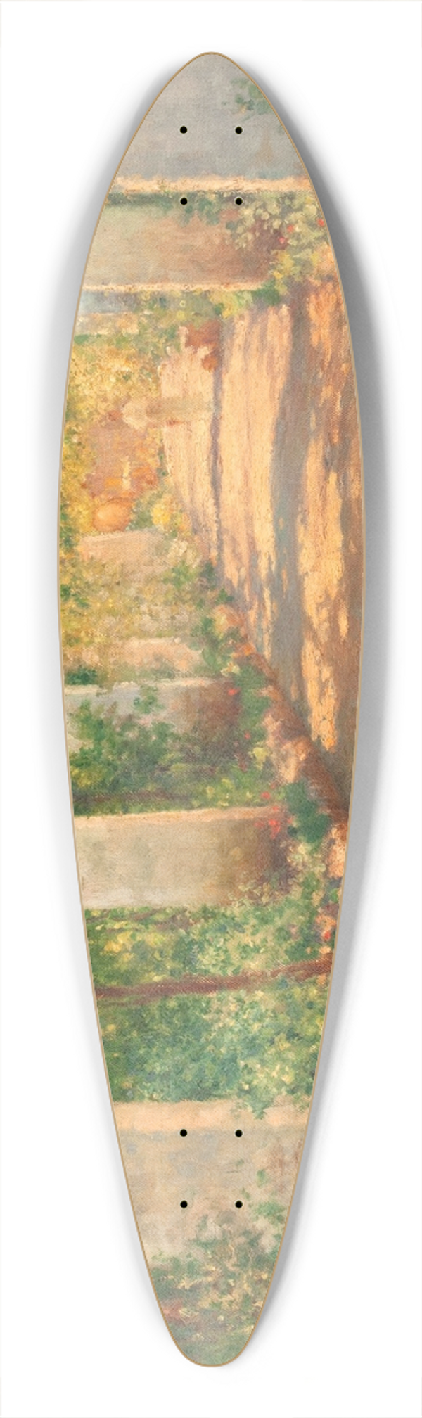 HenryBrokman - Pergola  Cocumella, Sorrente 39.3 inch art pintail longboard deck