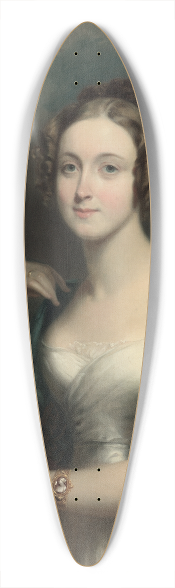 Henry Inman - Mary Ward Betts 39.3 inch art pintail longboard deck