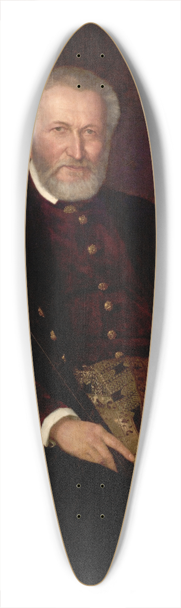 Henryk Rodakowski - Portrait of Leon Sapieha 39.3 inch art pintail longboard deck