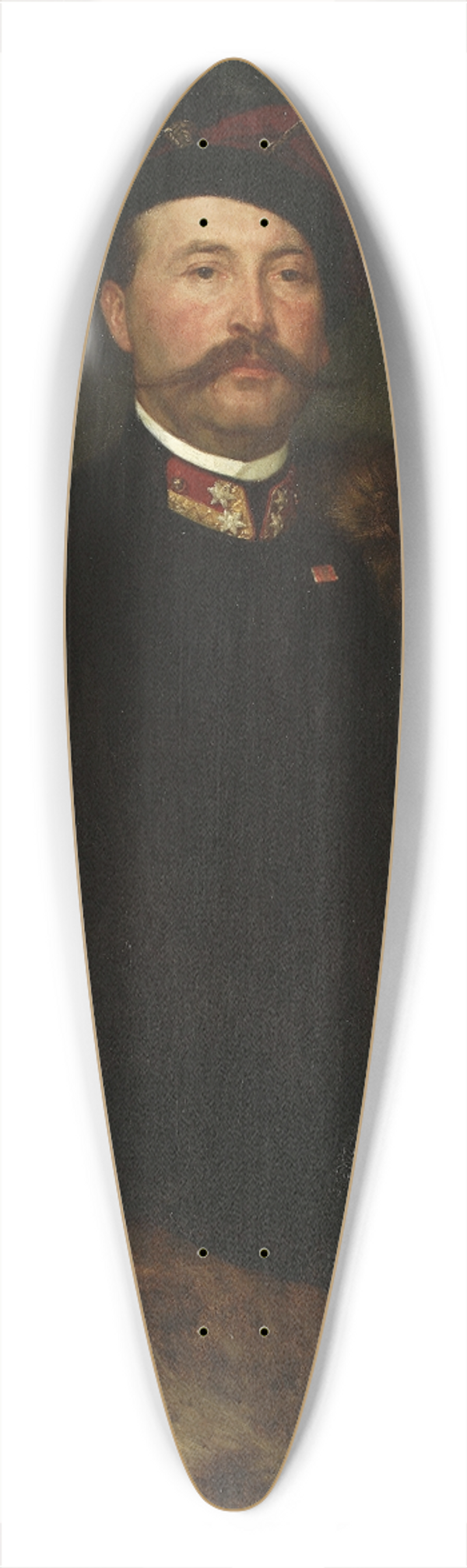 Henryk Rodakowski - Portrait of Maksymilian Rodakowski, artists brother 39.3 inch art pintail longboard deck