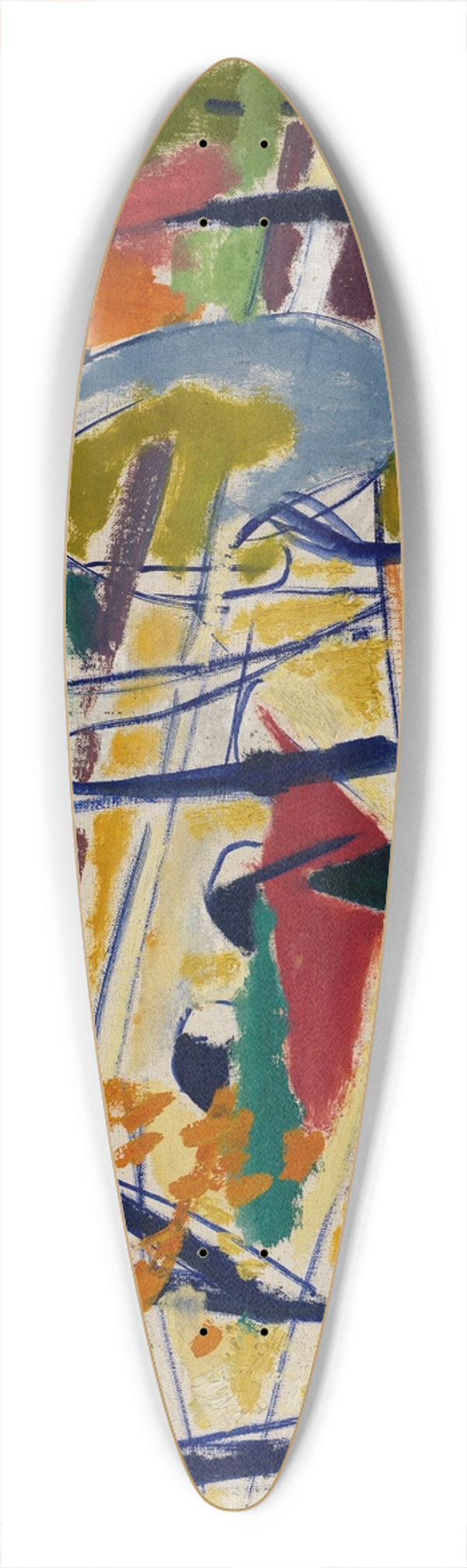 Henry Lyman Saen - Dcor Plat 39.3 inch art pintail longboard deck