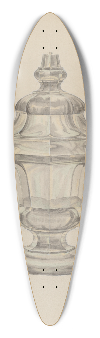 Henry Moran - Sugar Bowl 39.3 inch art pintail longboard deck