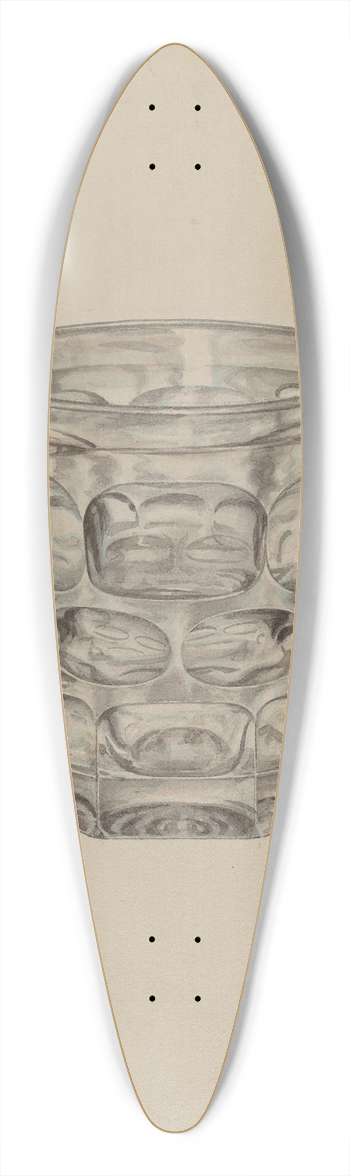 Henry Moran - Tumbler 39.3 inch art pintail longboard deck