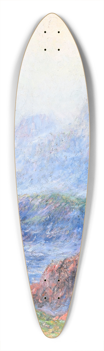Henry Moret - Matine brumeuse  Ouessant 39.3 inch art pintail longboard deck