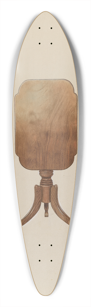 Henry Murphy - Tilt Top Table 39.3 inch art pintail longboard deck