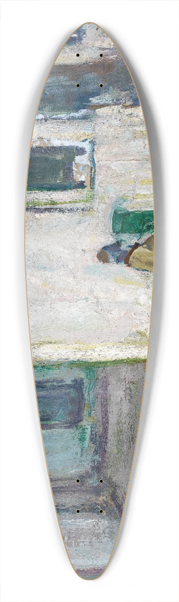 Henry Ossawa Tanner - Street Scene, Tangier (Man Leading Calf) 39.3 inch art pintail longboard deck