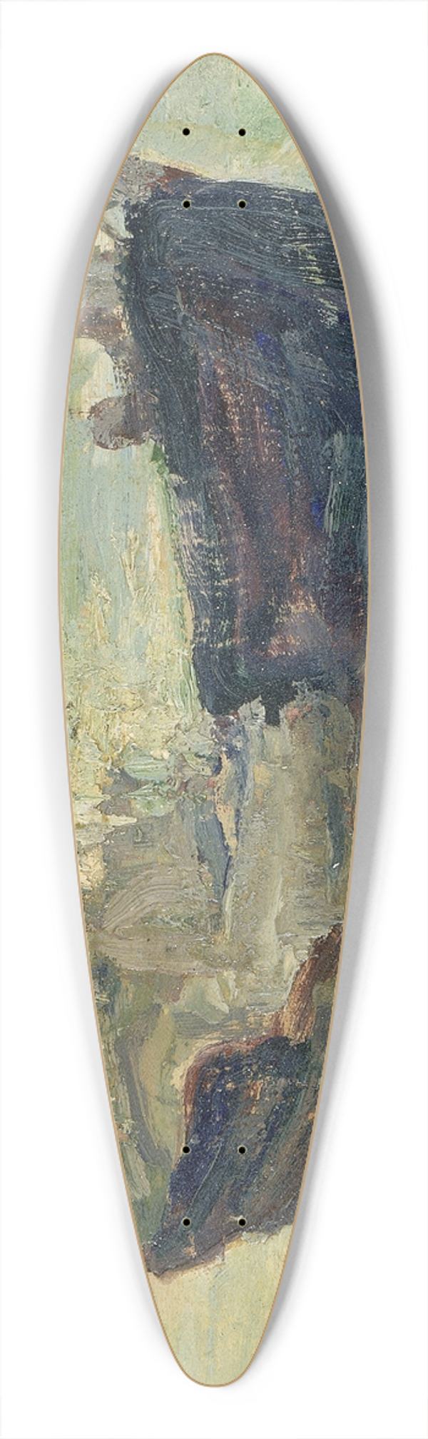 Henry Ossawa Tanner - The Wreck 39.3 inch art pintail longboard deck
