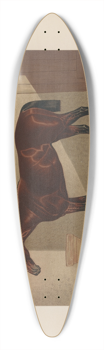 Henry Stull - Thora 39.3 inch art pintail longboard deck