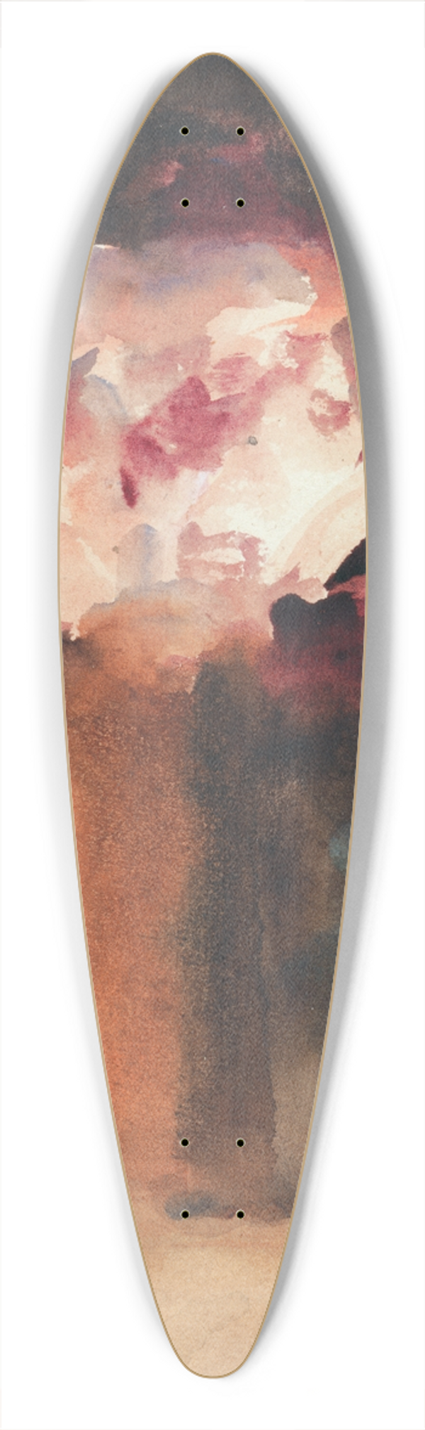 Hercules Brabazon Brabazon - Roses 39.3 inch art pintail longboard deck