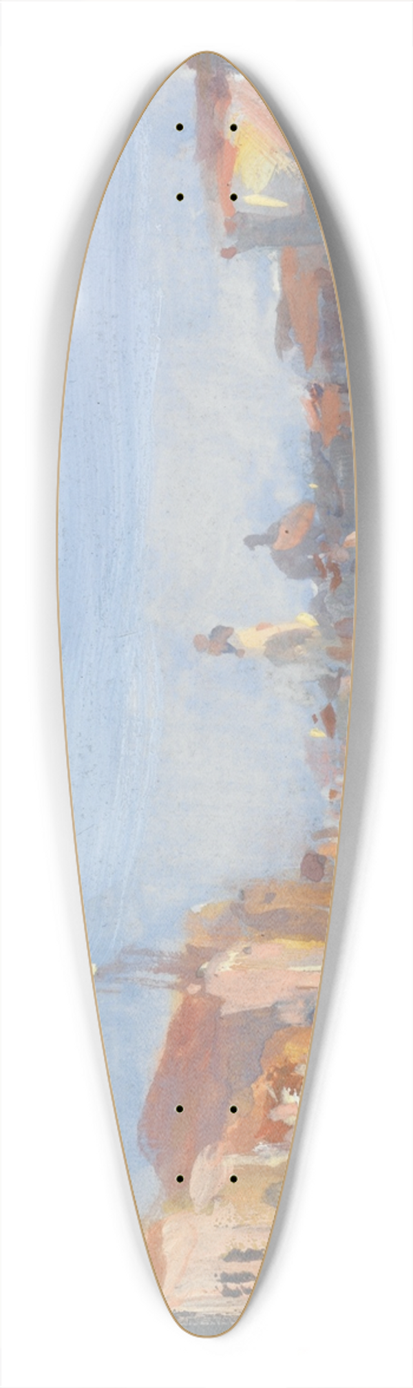 Hercules Brabazon Brabazon - Venice 2 39.3 inch art pintail longboard deck