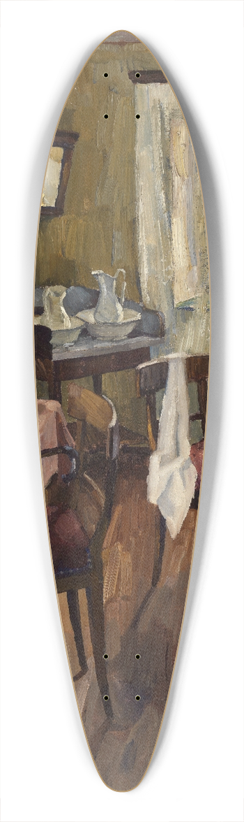 Hermann Goebel - Junggesellenzimmer 39.3 inch art pintail longboard deck