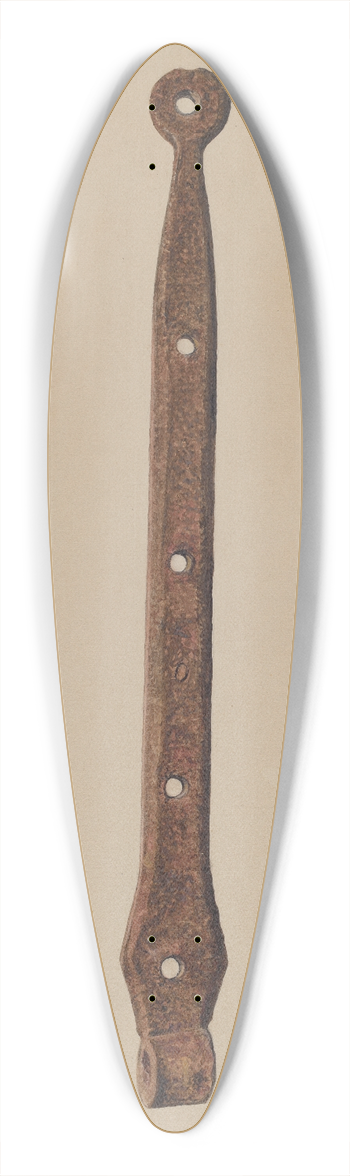 Herman O. Stroh - Strap Hinge for Door 39.3 inch art pintail longboard deck