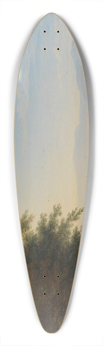 Herman Saftleven - Berglandschap bij Boppard aan de Rijn 39.3 inch art pintail longboard deck