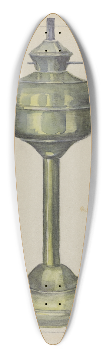 Hester Duany - Lamp 39.3 inch art pintail longboard deck