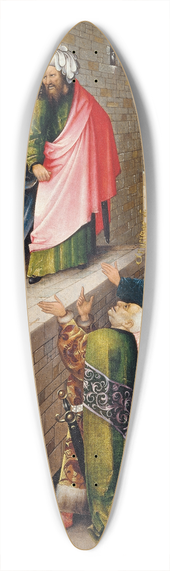 Hieronymus Bosch - Ecce Homo 39.3 inch art pintail longboard deck
