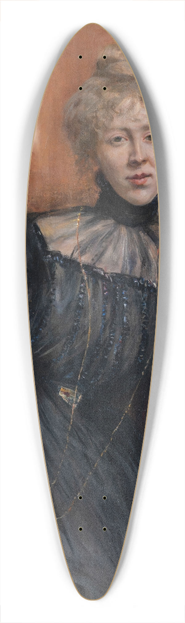 Hildegard Thorell - Sigrid Lindberg, violinist 39.3 inch art pintail longboard deck
