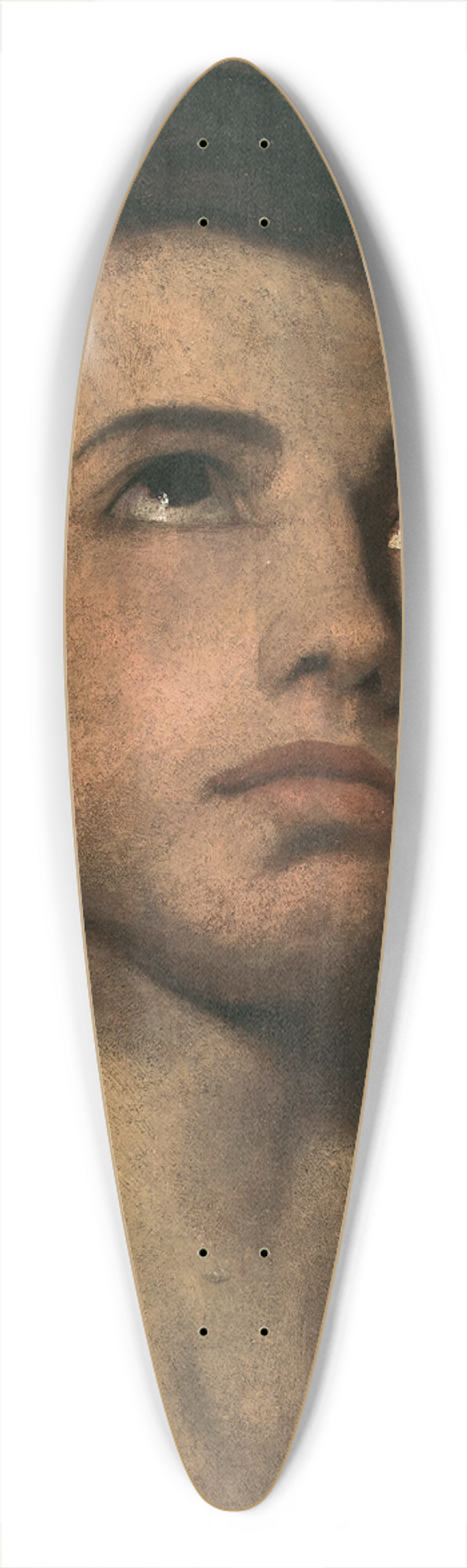 Hippolyte Flandrin - Etude de tte de jeune garon 39.3 inch art pintail longboard deck