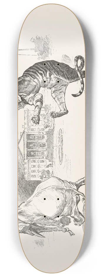 Charles Dana Gibson - Revised 8.25 inch art skate deck