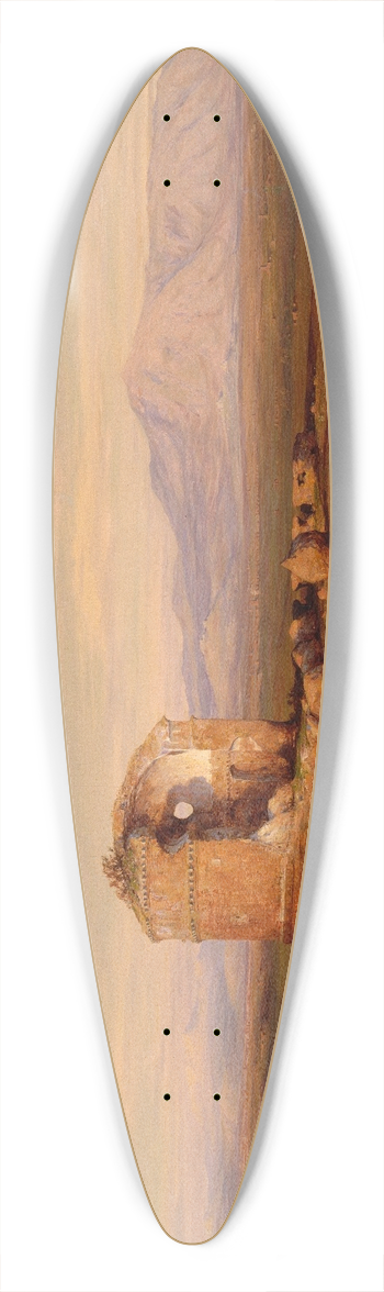homas Hiram Hotchkiss - Torre Di Schiavi 39.3 inch art pintail longboard deck