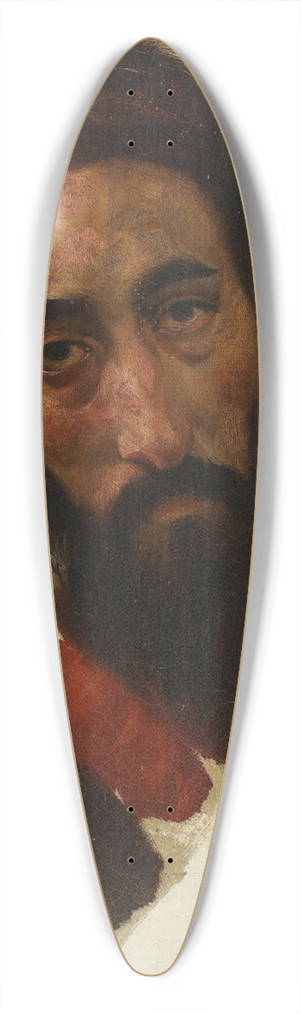 Horace Vernet - Study of a male head 39.3 inch art pintail longboard deck
