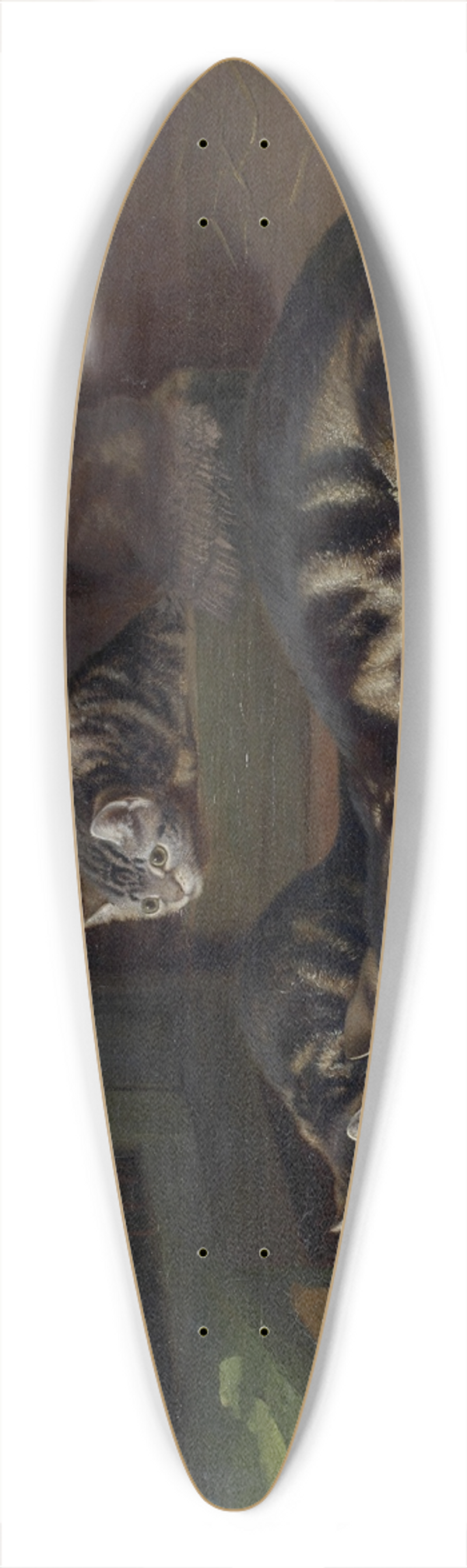 Horatio Henry Couldery - Curiosity 39.3 inch art pintail longboard deck
